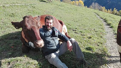 Haben zweifelsohne das große Los gezogen - die Pinzgauerinnen von Matthias Ploner!