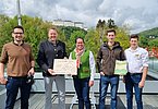 Nutzten jede Chance, um die Werbetrommel für die Drei Brüder Tierschau zu rühren - im Rahmen einer Radiosendung von ORF Salzburg waren Angelika Schwab, Mathias Kinberger sowie Simon Perwein und Anton Gruber zu Gast bei Alexander Holzmann.