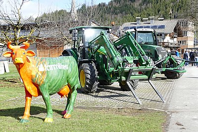 Neben der tierzüchterischen Kompetenz können sich auch die Werkstücke der Schüler aus der Metalltechnik sehen lassen!