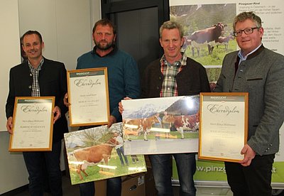 Drei 100.000 l-Kühe galt es zu feiern!