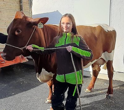Perfekt investiert! Ronja Schörkhuber mit ihrer Anka!