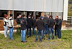 Perfekter Abschluss eines interessanten Exkursionstages in Form einer kleinen Stärkung und regem Meinungsaustausch!