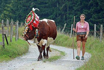 Die ganze Familie steht hinter der schönen Tradition - Tochter Anna mit einer ganz besonders Edlen!