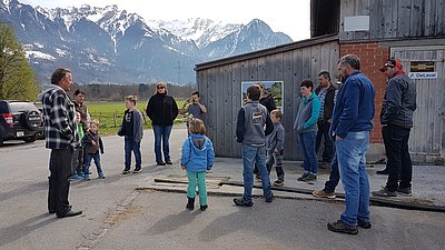 Ein herzliches Willkommen wurden den Besuchern am Pinzgauerhof von Mathias und Corinne vermittelt!
