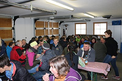 Was kann uns das Wetter schon anhaben? Gemütlichkeit pur am Ginsberghof!