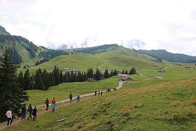 darf auf die Schönheit der Loferer Alm mit ihren vielen lieblichen Kasern verweisen!