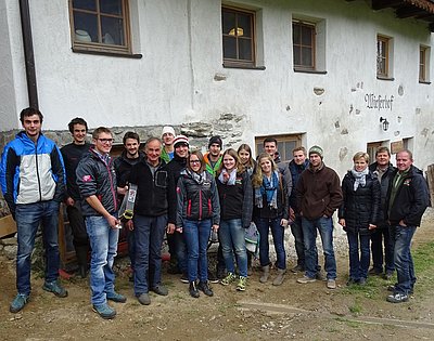 Die 15köpfige Truppe genoss das interessante und gesellige Wochenende in Nord- und Südtirol!