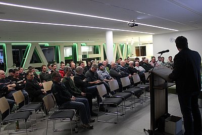 durfte ein volles Haus begrüßen!