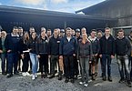 Das Willkommensein ist am Gintsberghof immer zu spüren - Matthäus und Melanie sowie Hois und Lisi freuen sich über den Besuch der Jungzüchter!