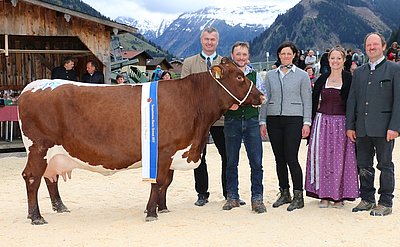 PI-Gesamtreservesiegerin SOPHIA (V.Fasan) von Markus Rainer, Schlettern, Rauris