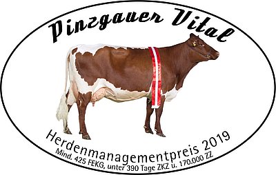Die begehrten Managementpreise der Pinzgauer-Züchter Tirols, welche sowohl den Milchviehzüchtern,