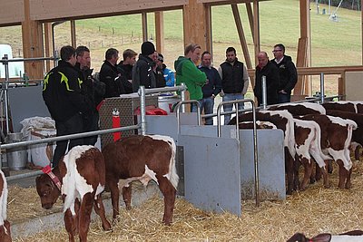 Interessanter Start in einen gelungenen Tag am Bichlhof der Familie Zehentner!