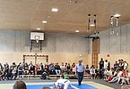 Erlebte großen Zuspruch - das Ranggeln im Turnsaal