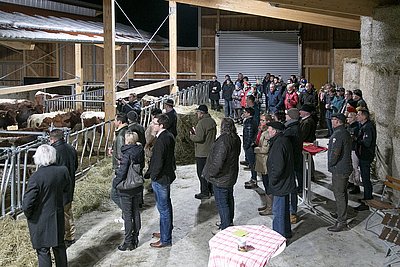 Angetan vom schönen und ruhigen Ambiente waren auch die gekommenen Gäste!