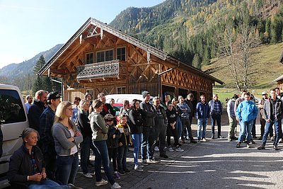 Nicht nur zweckdienlich, sondern auch ästhetisch - die Garage von Familie Grünwald!