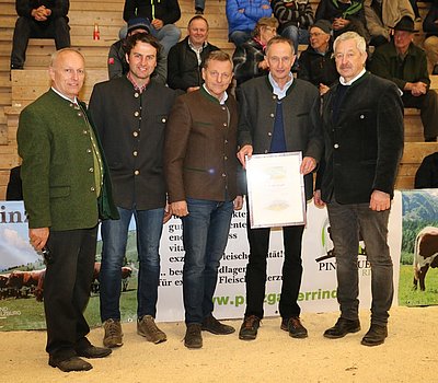 Machte sich um die steirische PI-Zucht verdient - Herbert Kraml!