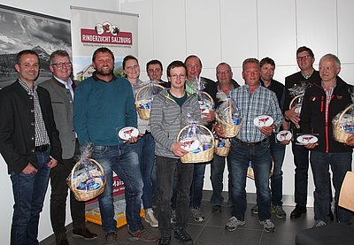 Erstmals wurde der Herdenmanagementpreis heuer auch an Fleischrinderzuchtbetriebe verliehen!