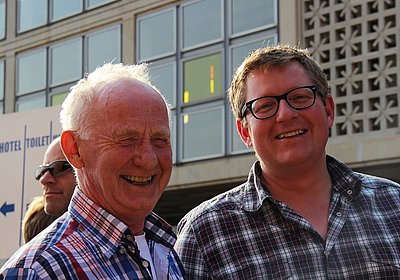 Er liebte das Gemeinsame und Verbindende und genoss das Reisen - das letzte Mal beim Pinzgauer-Kongress 2013 in Südafrika mit Stefan Lindner!