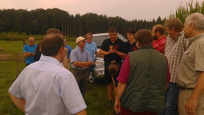 Rege gestaltete sich auch die Diskussion!