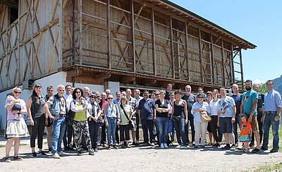 Vertreter aus 13 verschiedenen Ländern trafen sich kürzlich am Tantscherhof in Lajen!