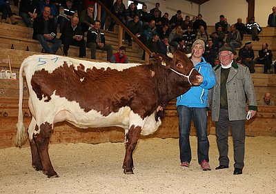 Glückskind Hans Hirscher durfte sich den schönen Gewinn mit nach Hause nehmen!