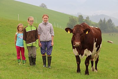 Kennen sich aus - Ronja, Luise und Larissa Schörkhuber!