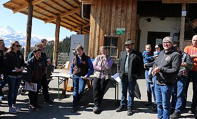 Familie Hechenberger heißt willkommen am Zwiesslegggut!