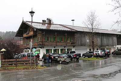 Der Steinberghof der Familie Landmann in Oberndorf