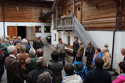 Hier könnt man gut und gern länger verweilen - Herwig Hutegger stellt den Windbacherhof vor
