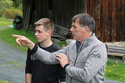 Ein perfektes Team - Christian und Bernhard Fleischhacker!