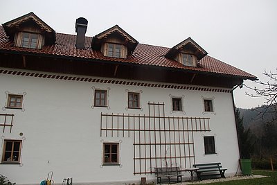 Auch das Bauernhaus der Familie Linortner ist schön anzuschauen!