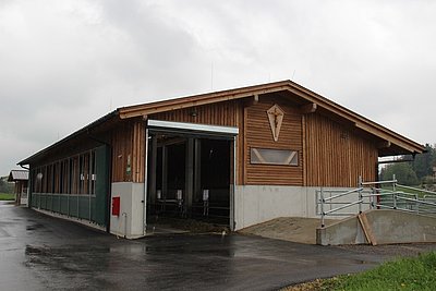 Das neue Wirtschaftsgebäude des Gastagwirtes
