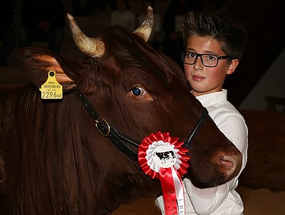 Der erste Gewinner - Matthias Klausner mit Larissa